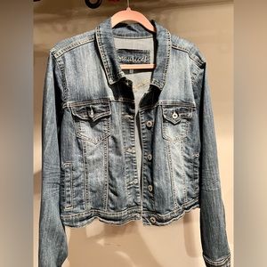 Maurices plus size 1 jean jacket